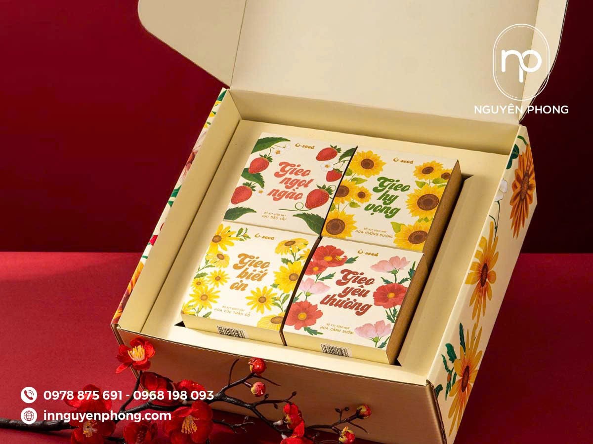 Hộp carton đóng hàng đẹp